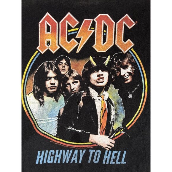 AC/DC Highway To Hell T-Shirt Size 2XL Retro Vintage - Picture 2 of 8
